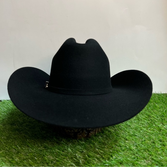Mens/Women cowboy cowgirl Western 100X Felt Hat Tejana Vaquera Black Marlboro - Picture 4 of 6